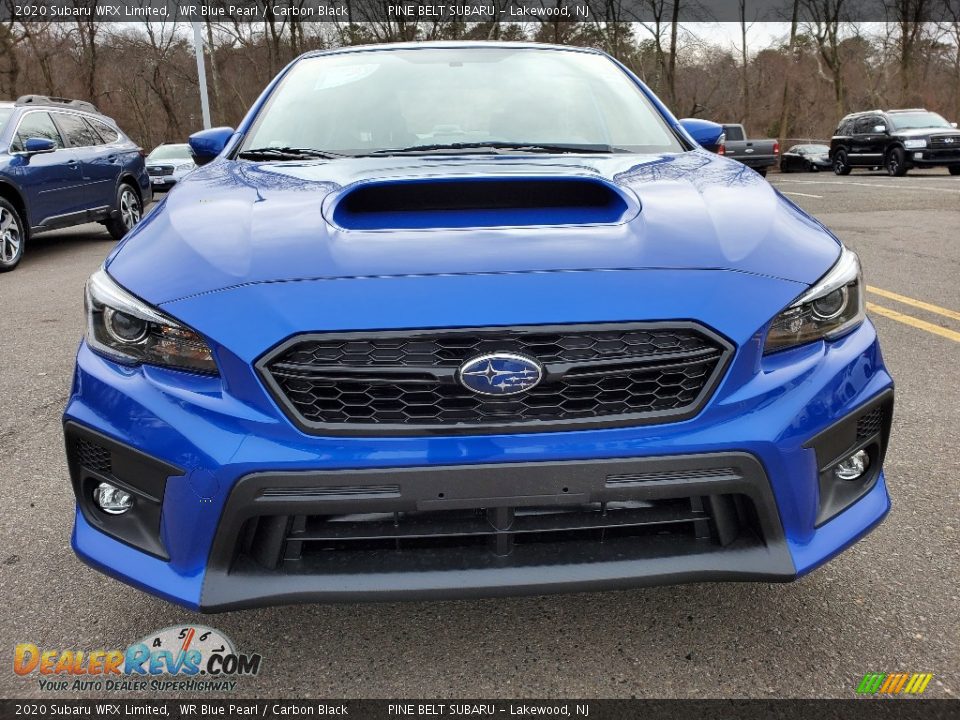 2020 Subaru WRX Limited WR Blue Pearl / Carbon Black Photo #2