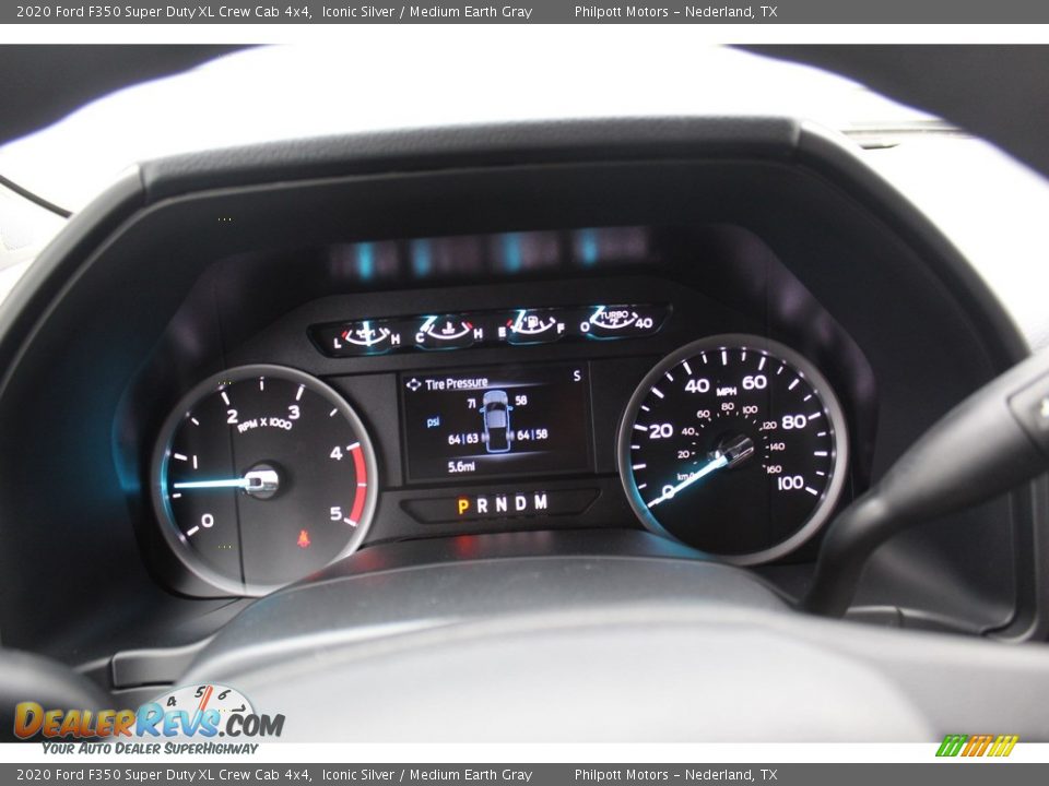 2020 Ford F350 Super Duty XL Crew Cab 4x4 Iconic Silver / Medium Earth Gray Photo #13