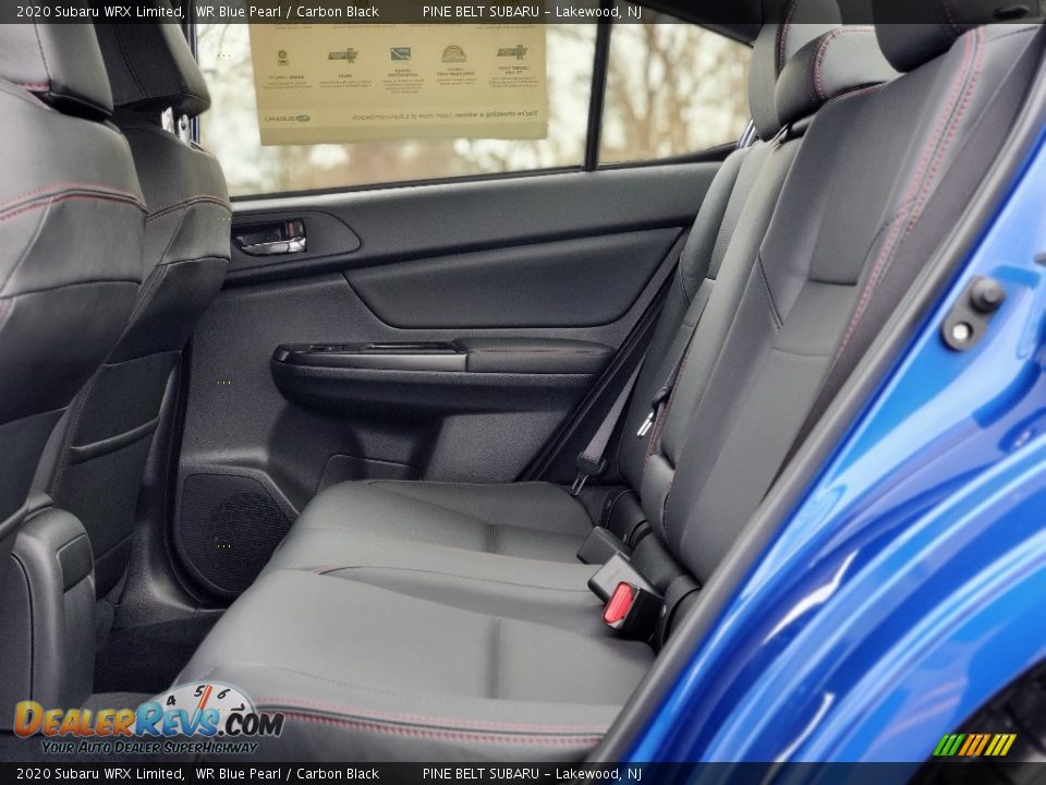 2020 Subaru WRX Limited WR Blue Pearl / Carbon Black Photo #6