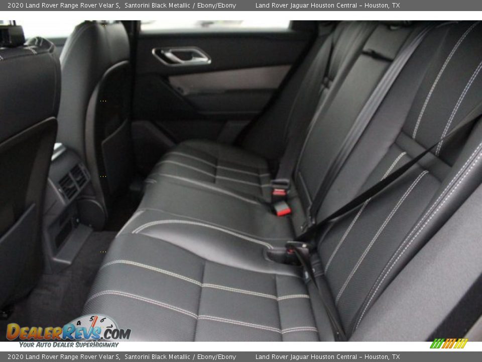 2020 Land Rover Range Rover Velar S Santorini Black Metallic / Ebony/Ebony Photo #5
