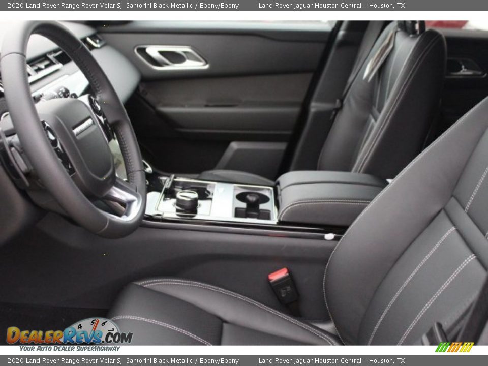 2020 Land Rover Range Rover Velar S Santorini Black Metallic / Ebony/Ebony Photo #13