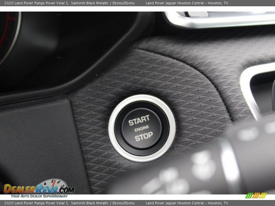 2020 Land Rover Range Rover Velar S Santorini Black Metallic / Ebony/Ebony Photo #17