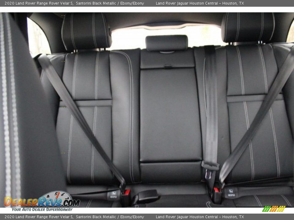 2020 Land Rover Range Rover Velar S Santorini Black Metallic / Ebony/Ebony Photo #18