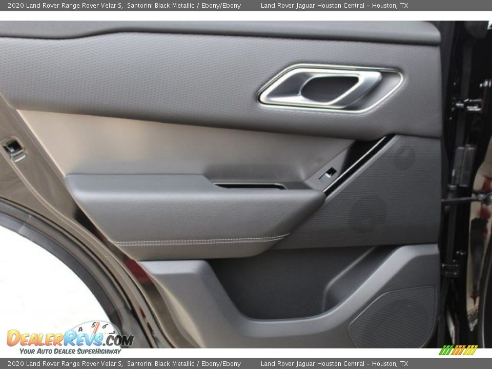 2020 Land Rover Range Rover Velar S Santorini Black Metallic / Ebony/Ebony Photo #21