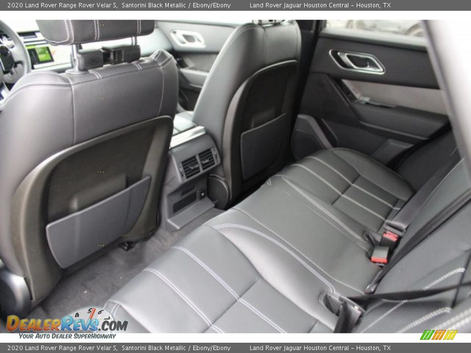 2020 Land Rover Range Rover Velar S Santorini Black Metallic / Ebony/Ebony Photo #22
