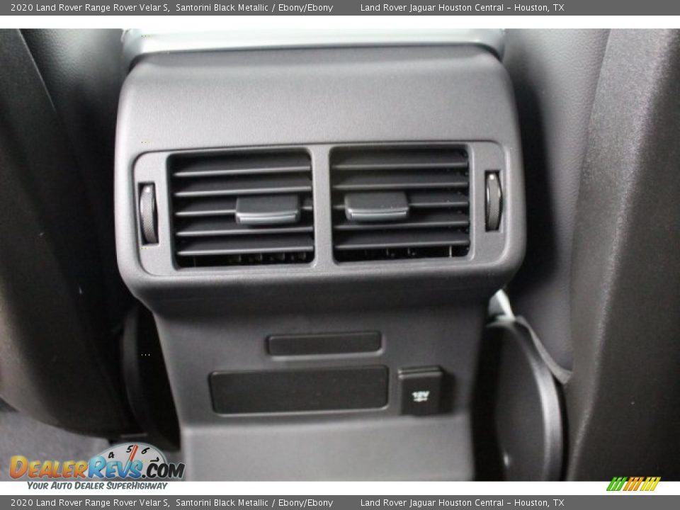 2020 Land Rover Range Rover Velar S Santorini Black Metallic / Ebony/Ebony Photo #23