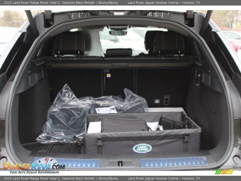 2020 Land Rover Range Rover Velar S Santorini Black Metallic / Ebony/Ebony Photo #25