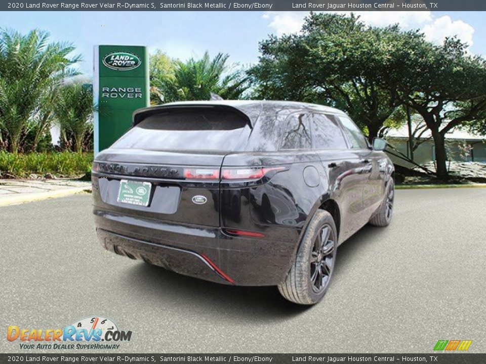 2020 Land Rover Range Rover Velar R-Dynamic S Santorini Black Metallic / Ebony/Ebony Photo #2