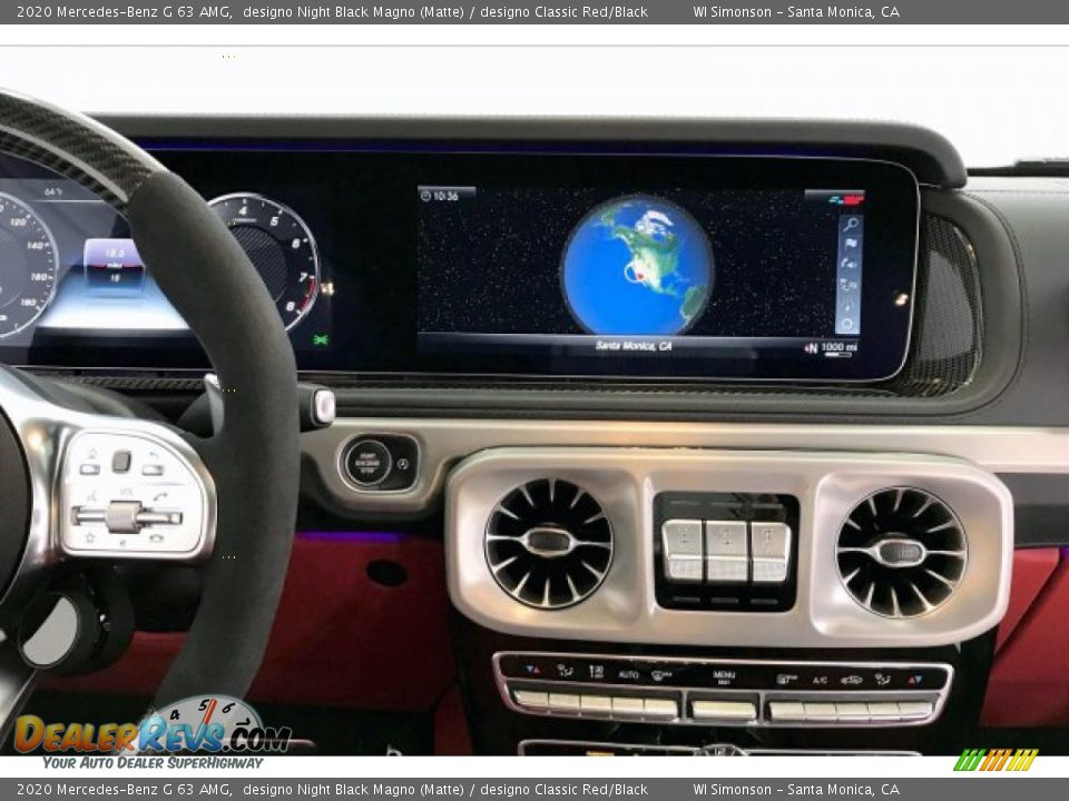 Controls of 2020 Mercedes-Benz G 63 AMG Photo #5