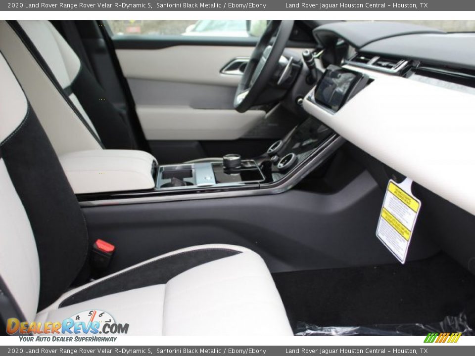 2020 Land Rover Range Rover Velar R-Dynamic S Santorini Black Metallic / Ebony/Ebony Photo #3
