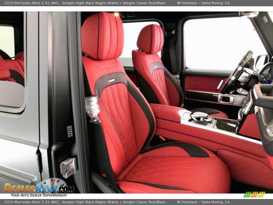 Front Seat of 2020 Mercedes-Benz G 63 AMG Photo #6