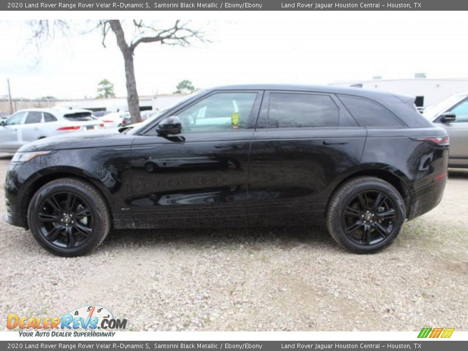 2020 Land Rover Range Rover Velar R-Dynamic S Santorini Black Metallic / Ebony/Ebony Photo #6