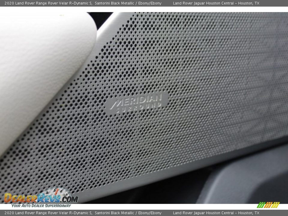 2020 Land Rover Range Rover Velar R-Dynamic S Santorini Black Metallic / Ebony/Ebony Photo #11