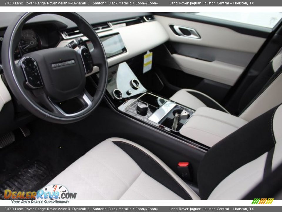2020 Land Rover Range Rover Velar R-Dynamic S Santorini Black Metallic / Ebony/Ebony Photo #12