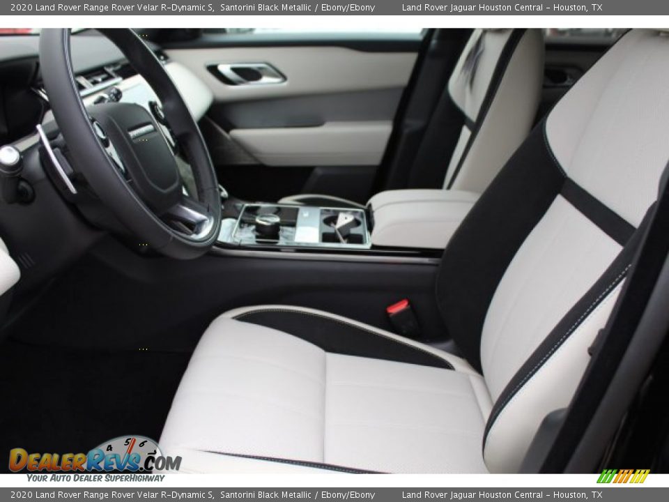 2020 Land Rover Range Rover Velar R-Dynamic S Santorini Black Metallic / Ebony/Ebony Photo #13