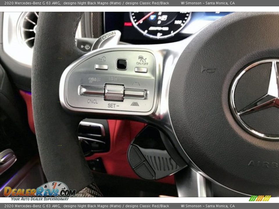 2020 Mercedes-Benz G 63 AMG Steering Wheel Photo #18