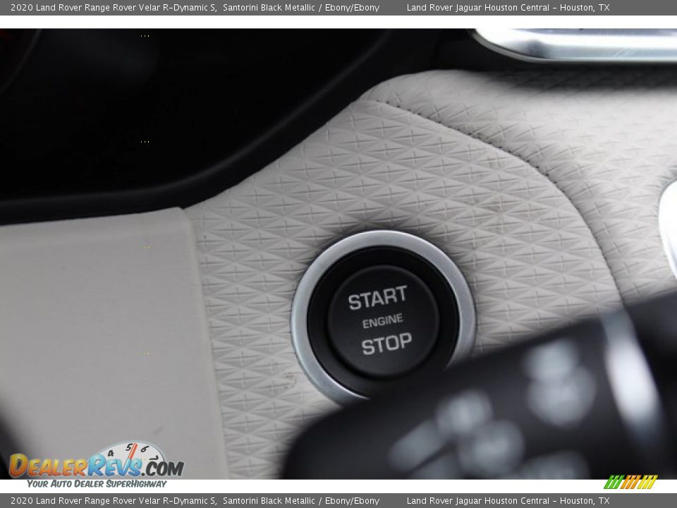 2020 Land Rover Range Rover Velar R-Dynamic S Santorini Black Metallic / Ebony/Ebony Photo #16