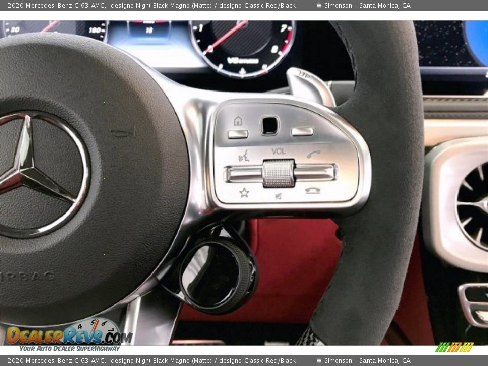 2020 Mercedes-Benz G 63 AMG Steering Wheel Photo #19