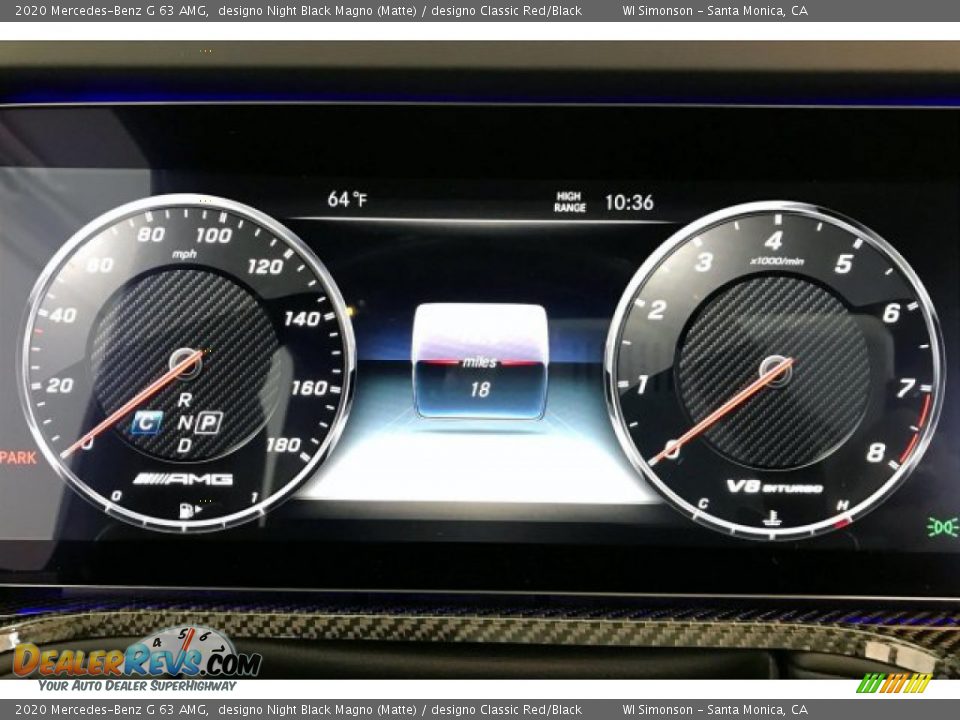 2020 Mercedes-Benz G 63 AMG Gauges Photo #20