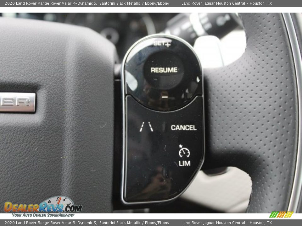 2020 Land Rover Range Rover Velar R-Dynamic S Santorini Black Metallic / Ebony/Ebony Photo #19