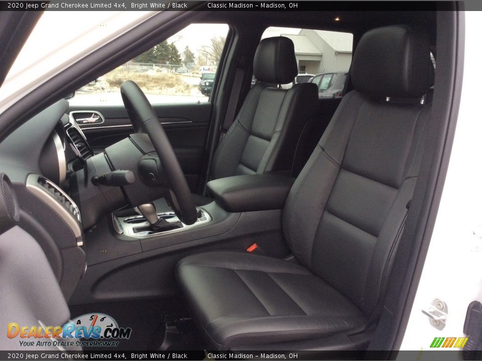 2020 Jeep Grand Cherokee Limited 4x4 Bright White / Black Photo #2