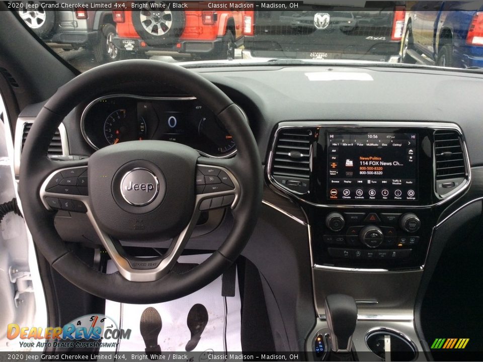 2020 Jeep Grand Cherokee Limited 4x4 Bright White / Black Photo #3