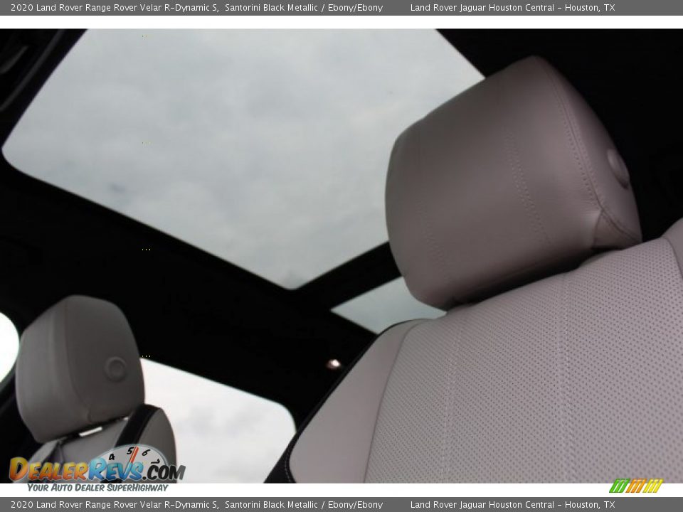 2020 Land Rover Range Rover Velar R-Dynamic S Santorini Black Metallic / Ebony/Ebony Photo #21