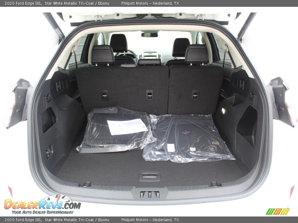 2020 Ford Edge SEL Star White Metallic Tri-Coat / Ebony Photo #24