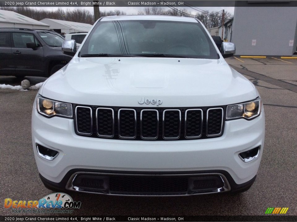 2020 Jeep Grand Cherokee Limited 4x4 Bright White / Black Photo #4