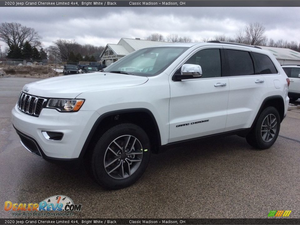 2020 Jeep Grand Cherokee Limited 4x4 Bright White / Black Photo #5