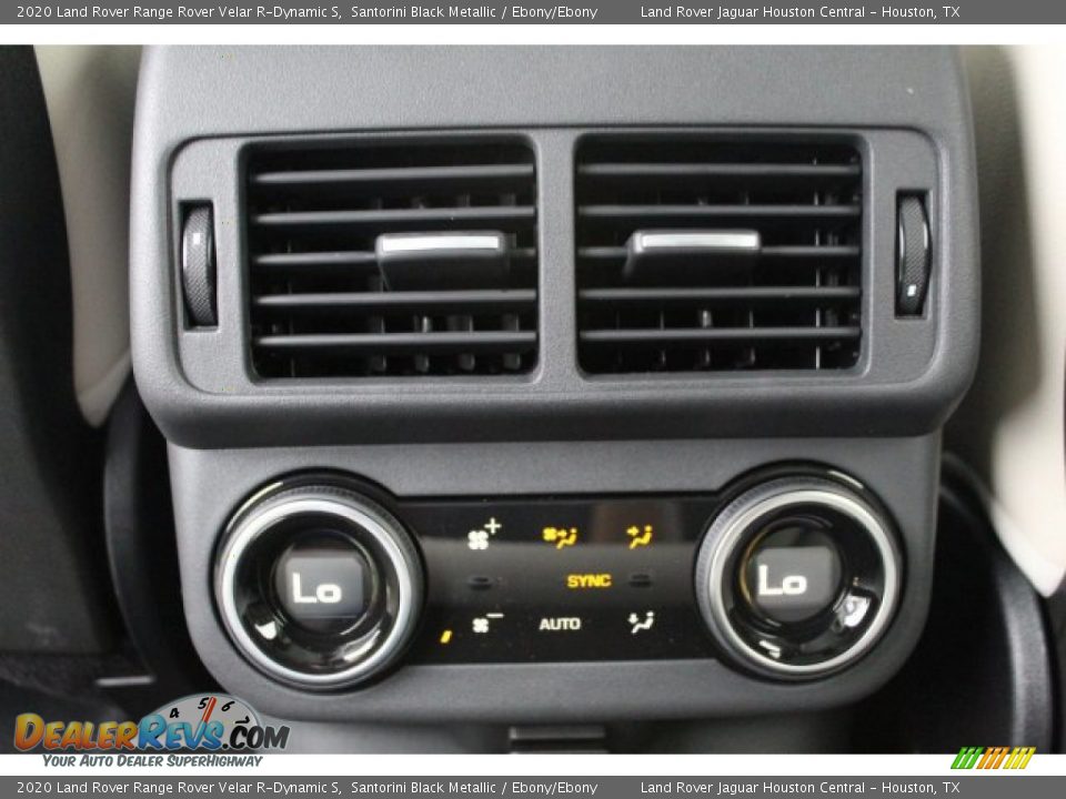 2020 Land Rover Range Rover Velar R-Dynamic S Santorini Black Metallic / Ebony/Ebony Photo #24