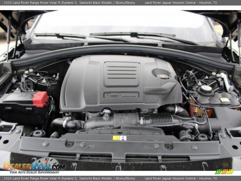 2020 Land Rover Range Rover Velar R-Dynamic S Santorini Black Metallic / Ebony/Ebony Photo #27