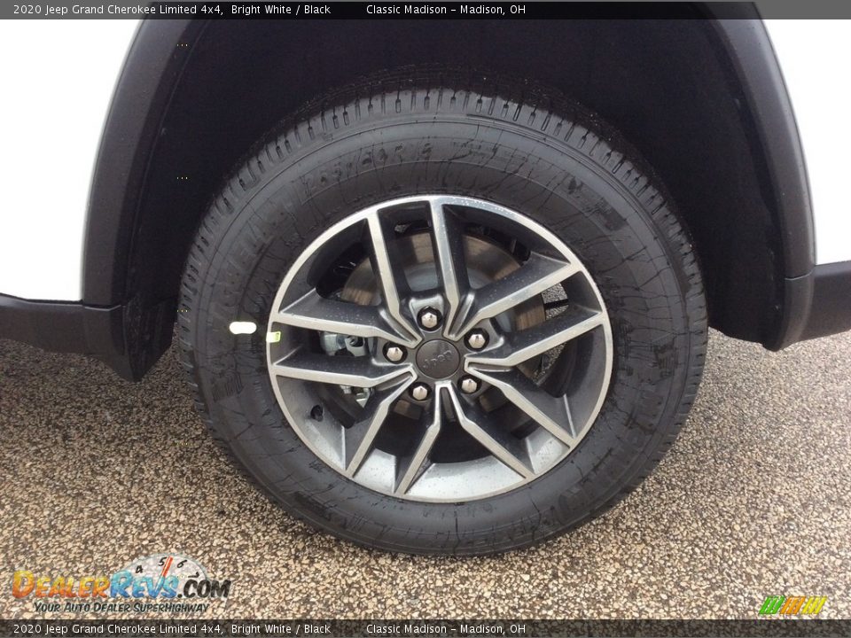 2020 Jeep Grand Cherokee Limited 4x4 Bright White / Black Photo #9