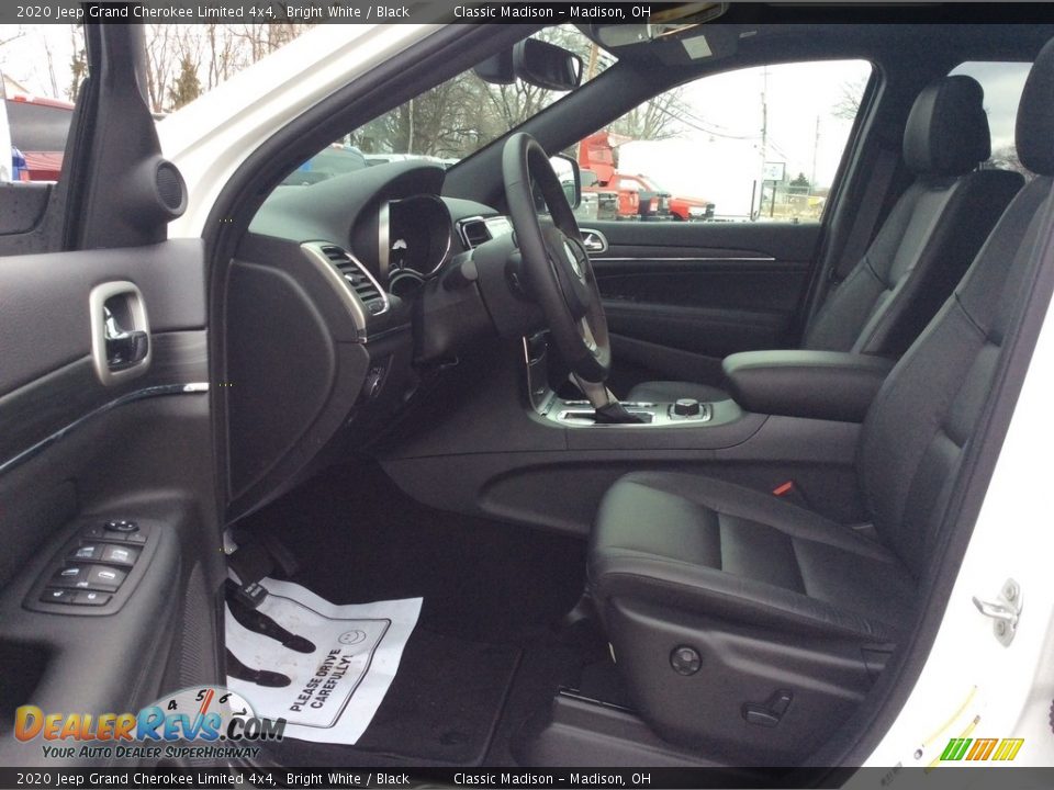 2020 Jeep Grand Cherokee Limited 4x4 Bright White / Black Photo #11