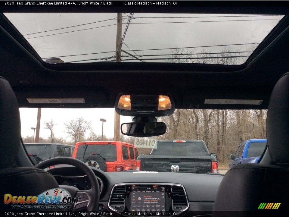 2020 Jeep Grand Cherokee Limited 4x4 Bright White / Black Photo #12