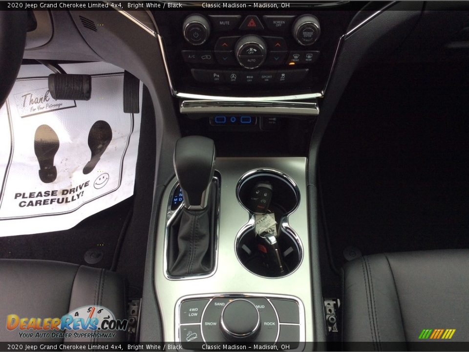 2020 Jeep Grand Cherokee Limited 4x4 Bright White / Black Photo #18