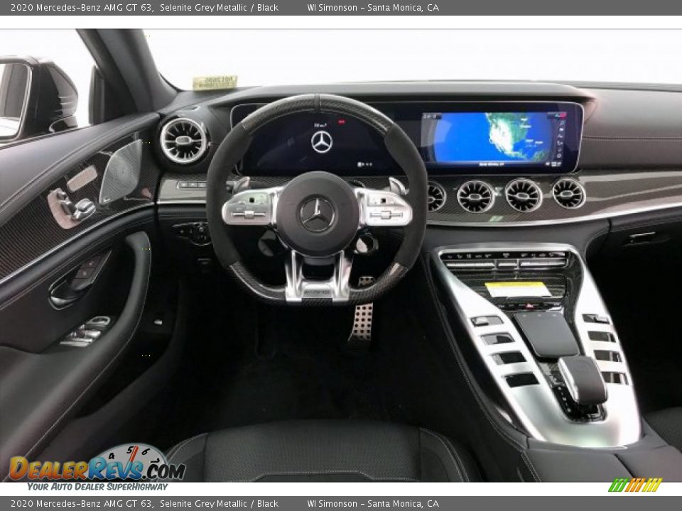 2020 Mercedes-Benz AMG GT 63 Selenite Grey Metallic / Black Photo #4