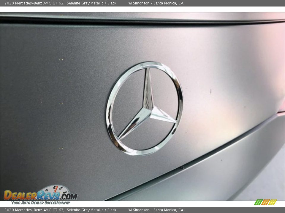 2020 Mercedes-Benz AMG GT 63 Selenite Grey Metallic / Black Photo #7