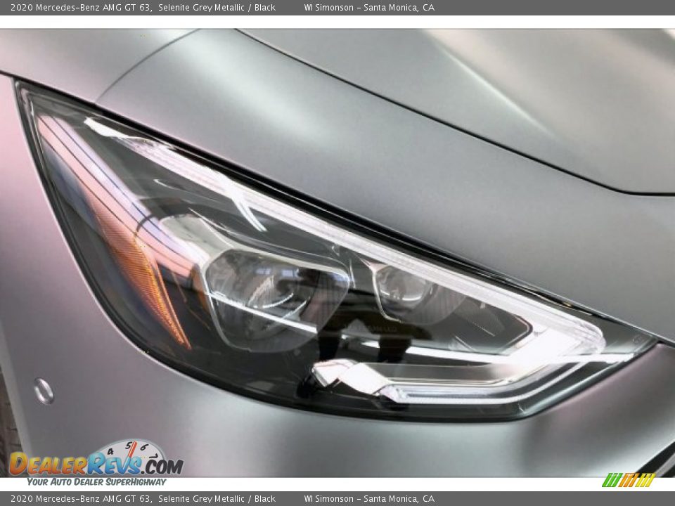2020 Mercedes-Benz AMG GT 63 Selenite Grey Metallic / Black Photo #32