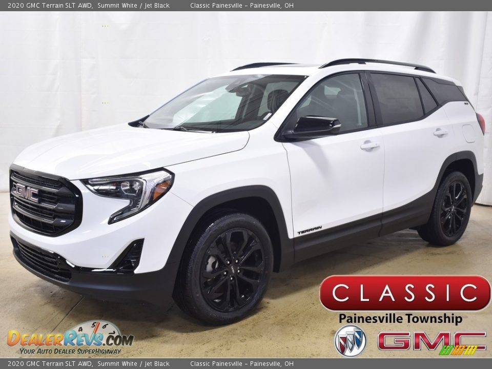 2020 GMC Terrain SLT AWD Summit White / Jet Black Photo #1