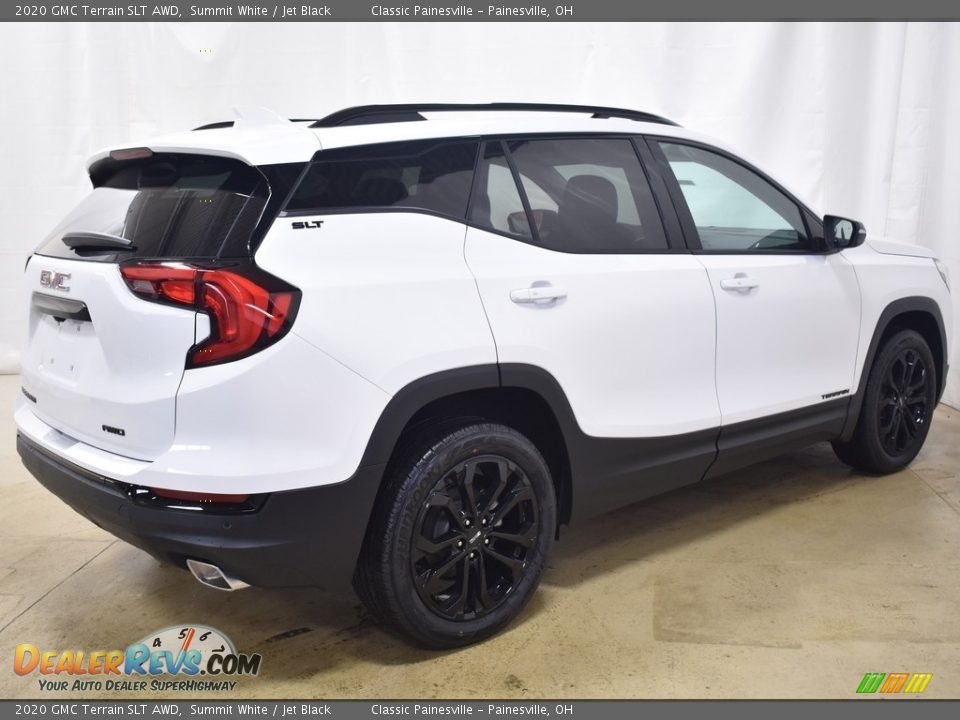 2020 GMC Terrain SLT AWD Summit White / Jet Black Photo #11