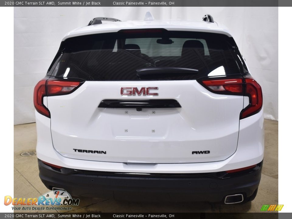 2020 GMC Terrain SLT AWD Summit White / Jet Black Photo #12