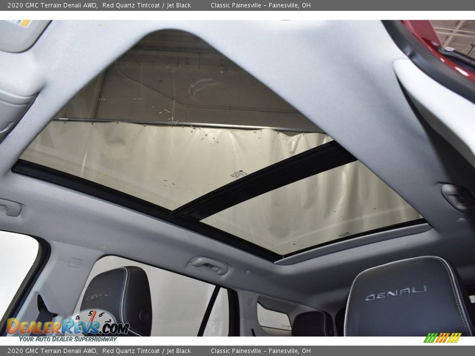 2020 GMC Terrain Denali AWD Red Quartz Tintcoat / Jet Black Photo #2