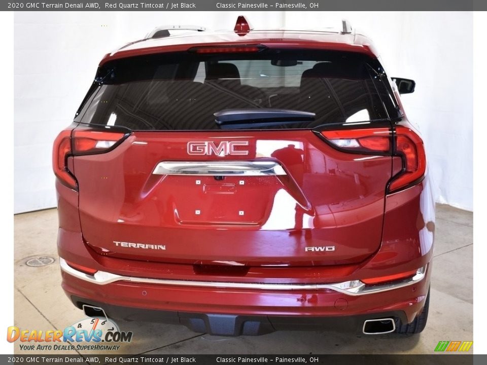 2020 GMC Terrain Denali AWD Red Quartz Tintcoat / Jet Black Photo #4