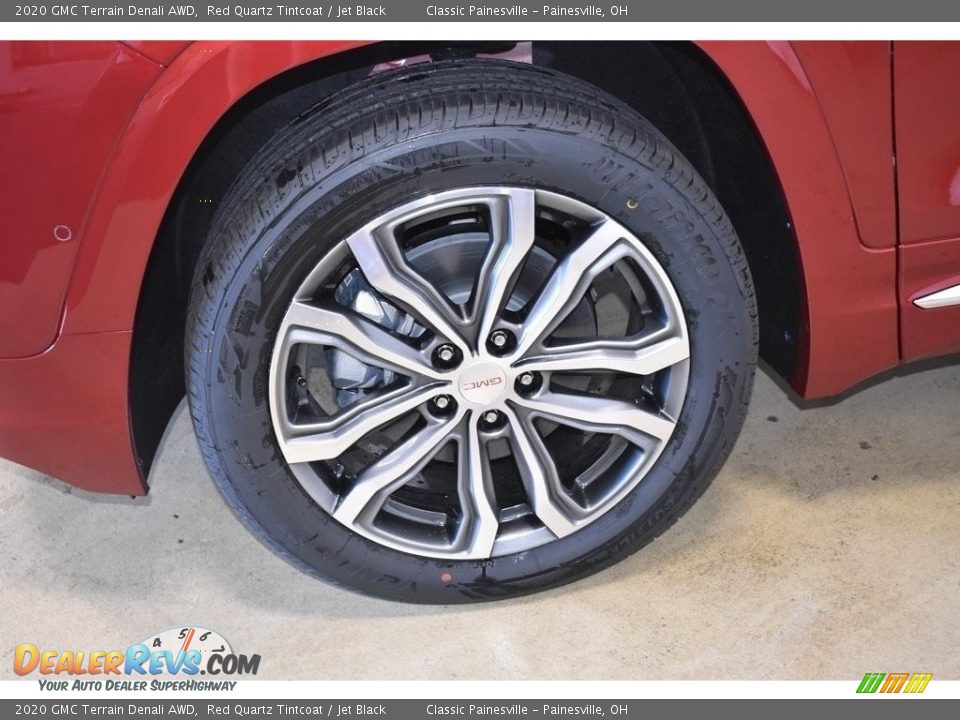 2020 GMC Terrain Denali AWD Red Quartz Tintcoat / Jet Black Photo #6
