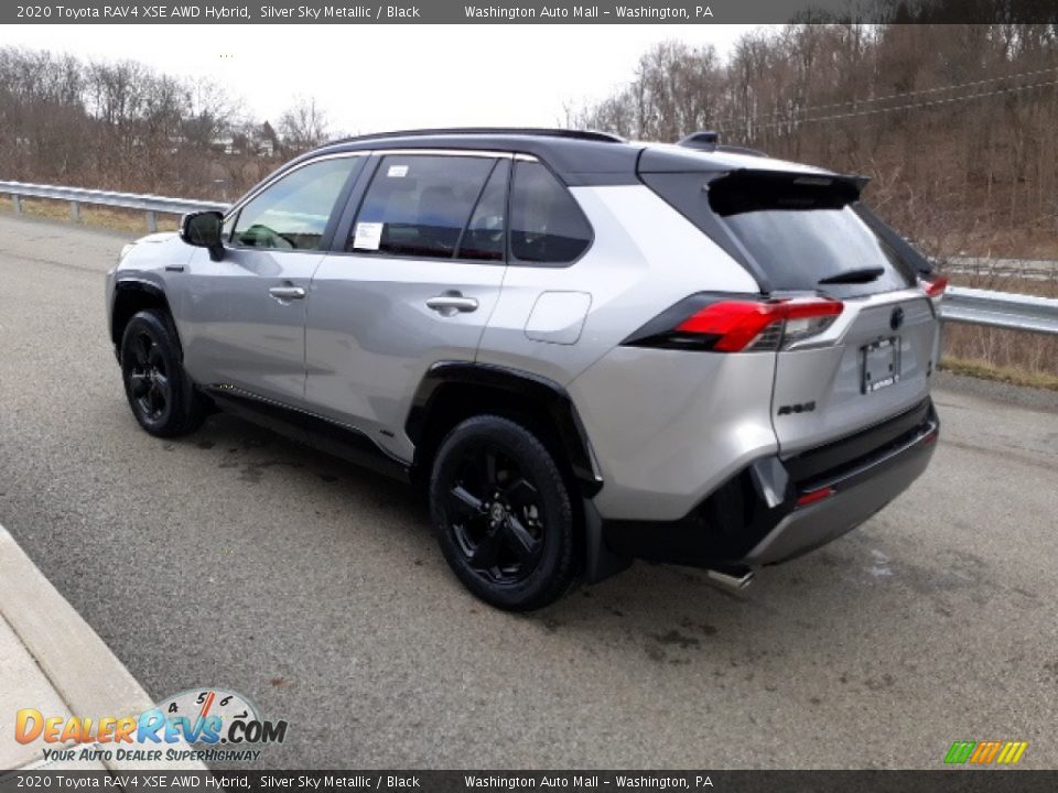 2020 Toyota RAV4 XSE AWD Hybrid Silver Sky Metallic / Black Photo #2