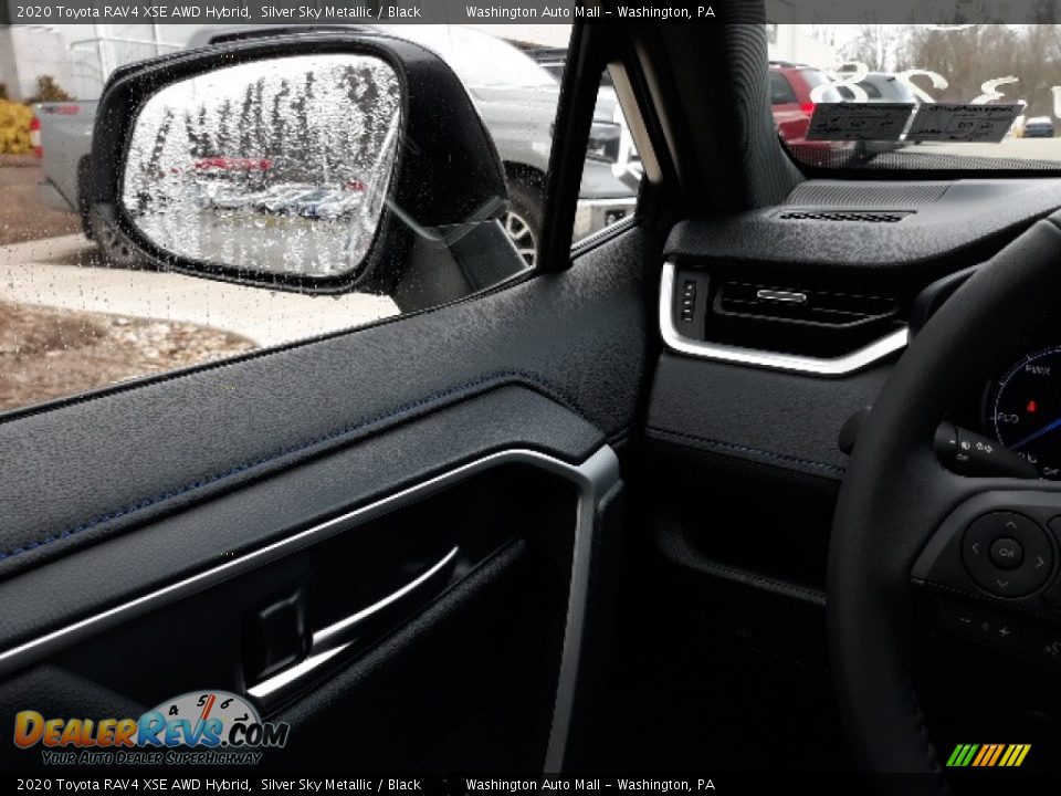 2020 Toyota RAV4 XSE AWD Hybrid Silver Sky Metallic / Black Photo #7