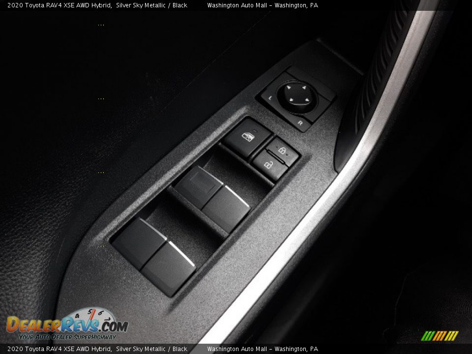 2020 Toyota RAV4 XSE AWD Hybrid Silver Sky Metallic / Black Photo #8