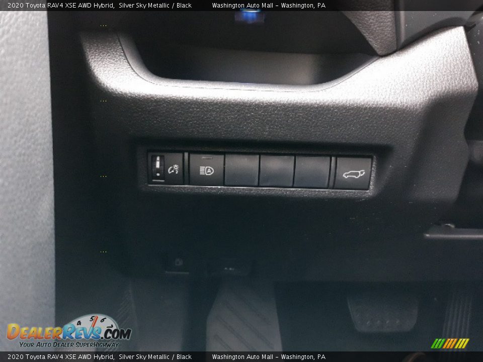 2020 Toyota RAV4 XSE AWD Hybrid Silver Sky Metallic / Black Photo #9