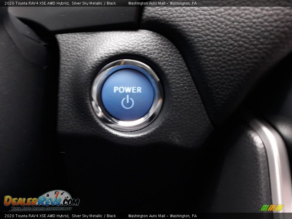 2020 Toyota RAV4 XSE AWD Hybrid Silver Sky Metallic / Black Photo #10